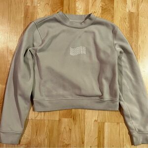 Brooklyn Cloth Tan Self Love Club Cropped Crewneck Women’s Medium